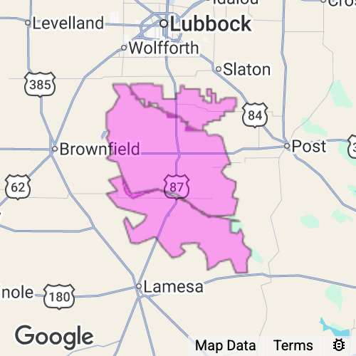 Lynn County Texas real estate agent mailing area