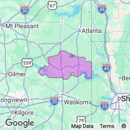 Marion County Texas real estate agent mailing area