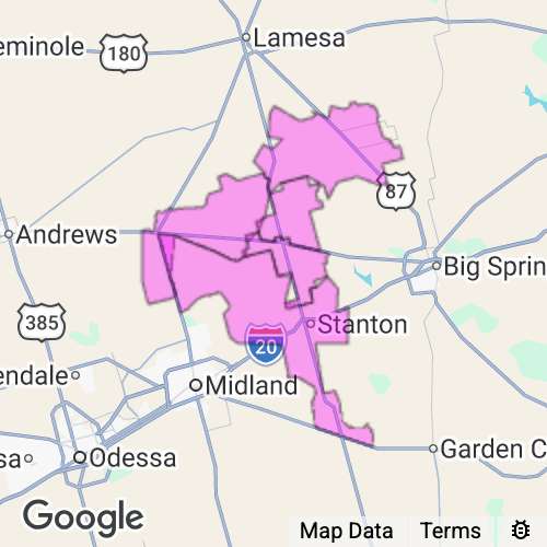 Martin County Texas real estate agent mailing area