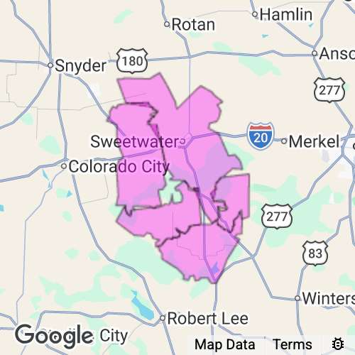 Nolan County Texas real estate agent mailing area