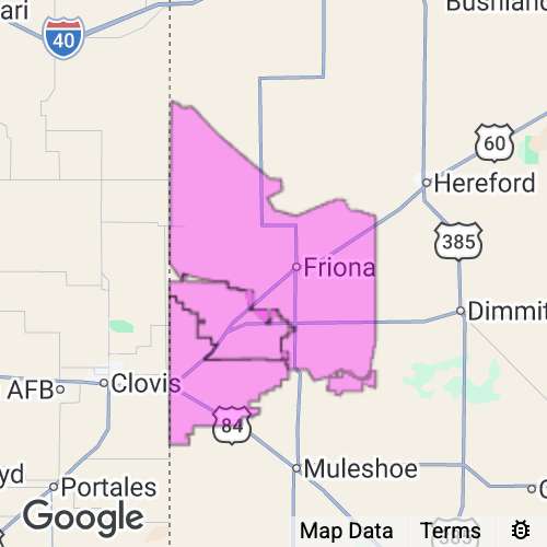 Parmer County Texas real estate agent mailing area