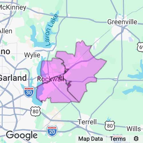 Rockwall County Texas real estate agent mailing area