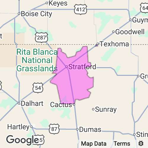 Sherman County Texas real estate agent mailing area