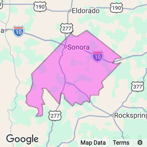 Sutton County Texas real estate agent mailing area