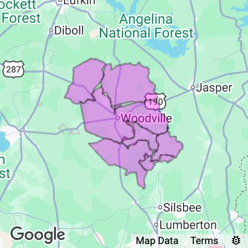 Tyler County Texas real estate agent mailing area