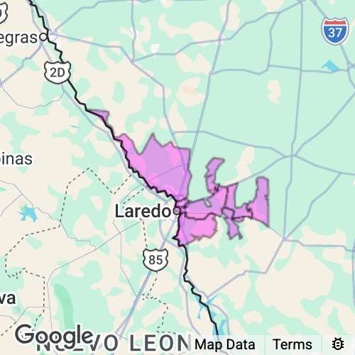 Webb County Texas real estate agent mailing area