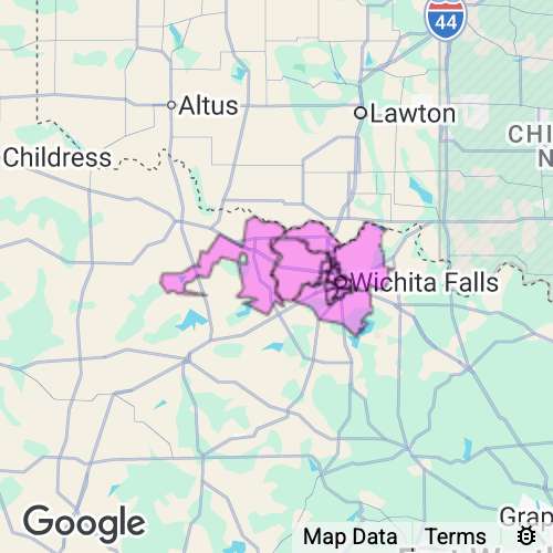 Wichita County Texas real estate agent mailing area