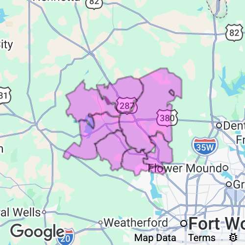 Wise County Texas real estate agent mailing area
