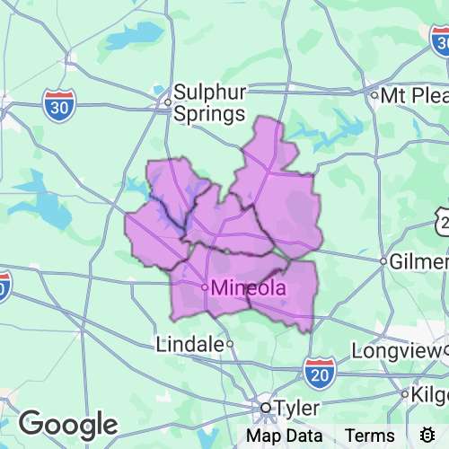Wood County Texas real estate agent mailing area
