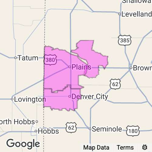 Yoakum County Texas real estate agent mailing area