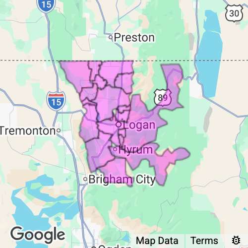 Cache County Utah real estate agent mailing area