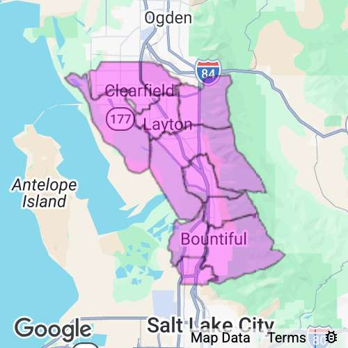 Davis County Utah real estate agent mailing area