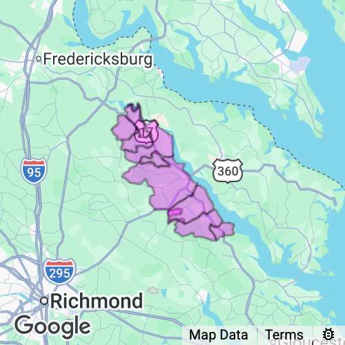 Essex County Virginia real estate agent mailing area