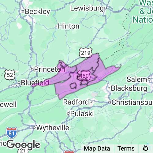 Giles County Virginia real estate agent mailing area