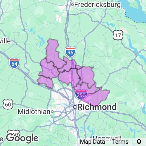 Hanover County Virginia real estate agent mailing area
