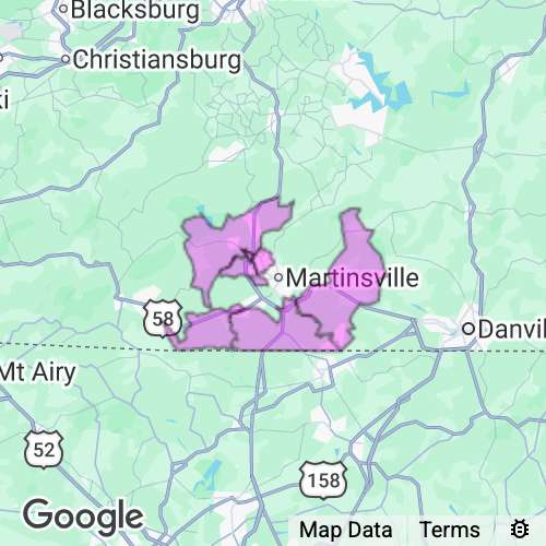 Henry County Virginia real estate agent mailing area