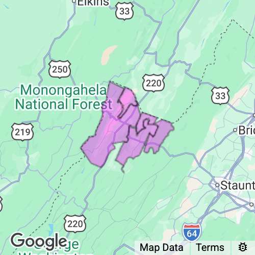 Highland County Virginia real estate agent mailing area