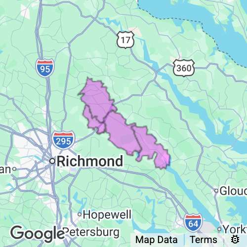 King William County Virginia real estate agent mailing area
