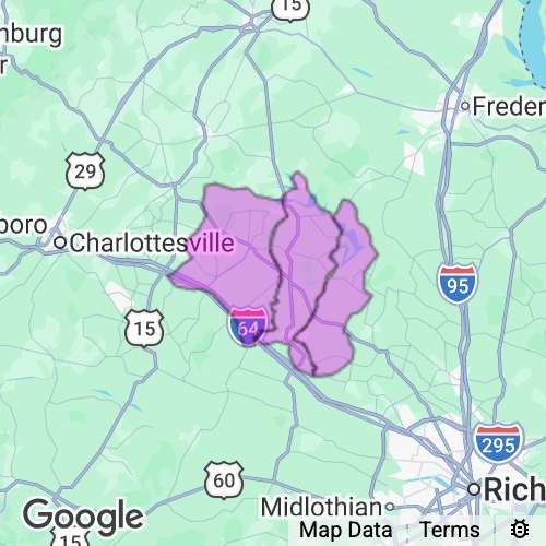 Louisa County Virginia real estate agent mailing area