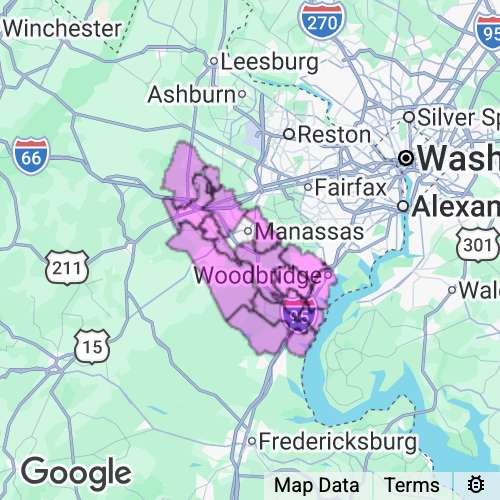 Prince William County Virginia real estate agent mailing area