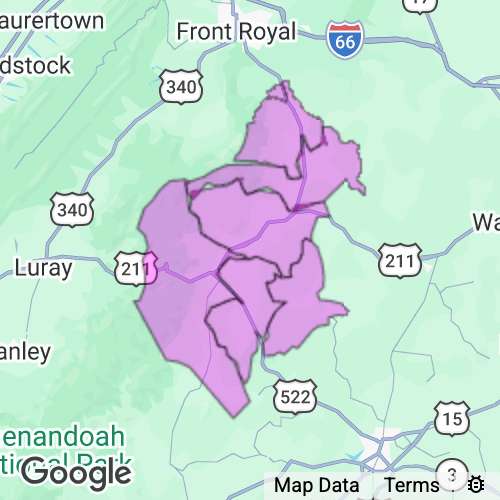 Rappahannock County Virginia real estate agent mailing area