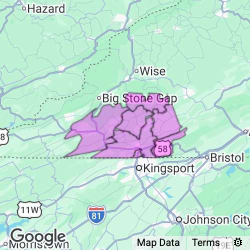 Scott County Virginia real estate agent mailing area