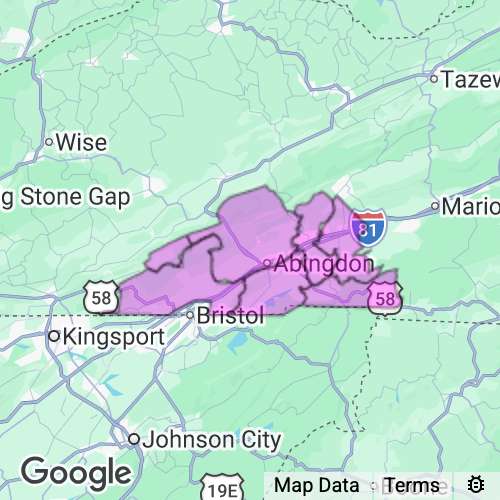 Washington County Virginia real estate agent mailing area