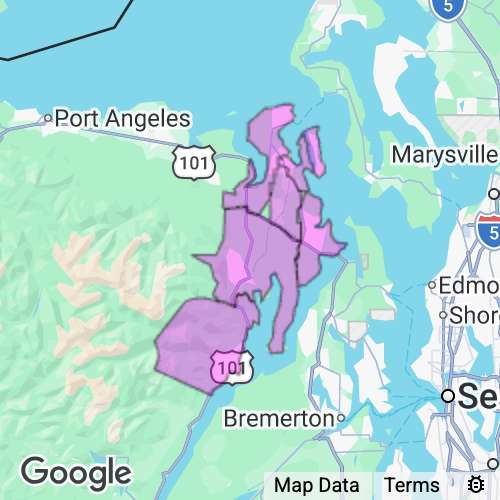 JEFFERSON county map