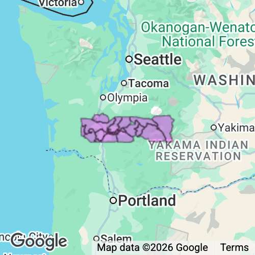 LEWIS county map