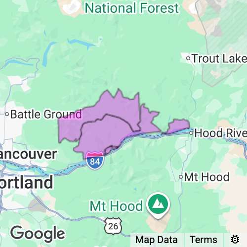 SKAMANIA county map