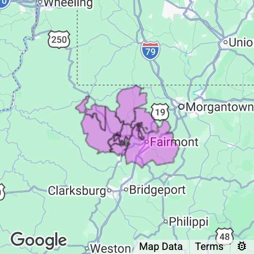 MARION county map