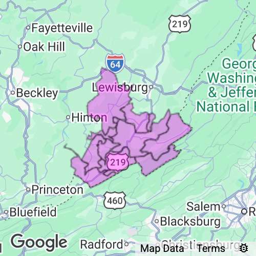 MONROE county map