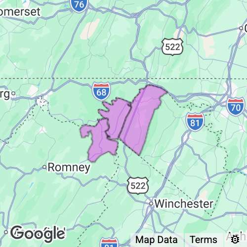 MORGAN county map