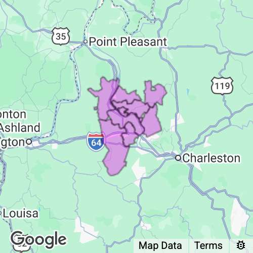 PUTNAM county map