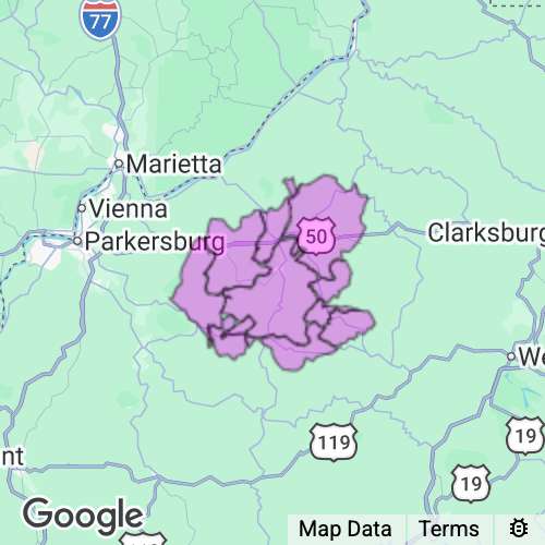 RITCHIE county map