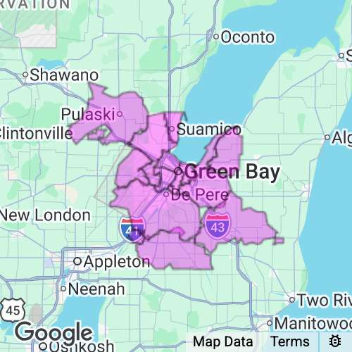 BROWN county map
