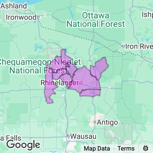 ONEIDA county map