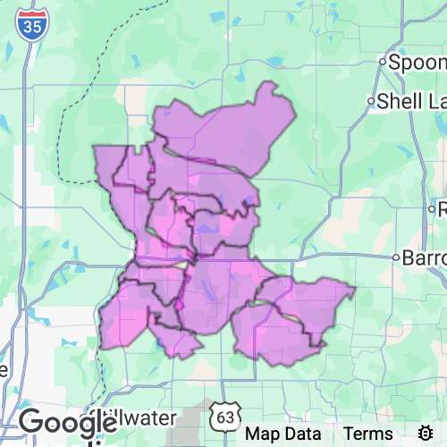 POLK county map