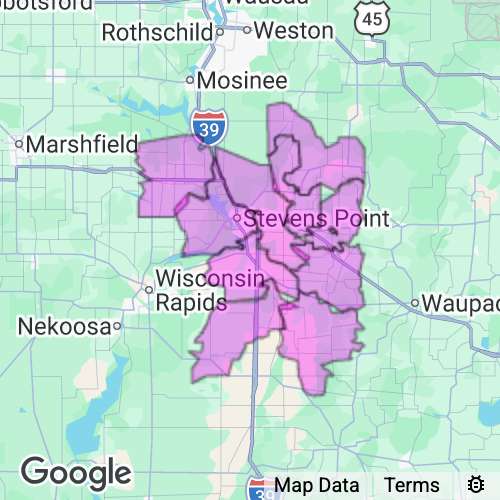 PORTAGE county map