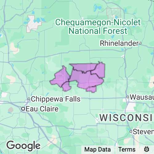 TAYLOR county map