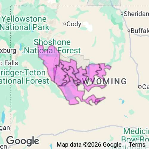 Fremont County Wyoming real estate agent mailing area