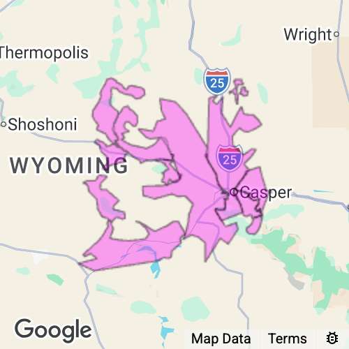Natrona County Wyoming real estate agent mailing area